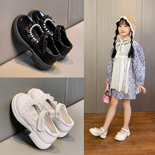 Girls' Flats Children's Day School Shoes Leather Waterproof Fast Dry School Shoes Big Kids(7years ) Little Kids(4-7ys) Daily Prom Outdoor Sequin Black Beige Fall Spring
Girls' Flats Children's Day School Shoes Leather Waterproof Fast Dry School Shoes Big Kids(7years ) Little Kids(4-7ys) Daily Prom Outdoor Sequin Black Beige Fall Spring