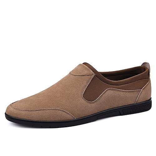 Men's Loafers Slip-Ons Business Casual Classic Daily Pigskin Light Brown Dark Brown Fall Summer
Men's Loafers Slip-Ons Business Casual Classic Daily Pigskin Light Brown Dark Brown Fall Summer
