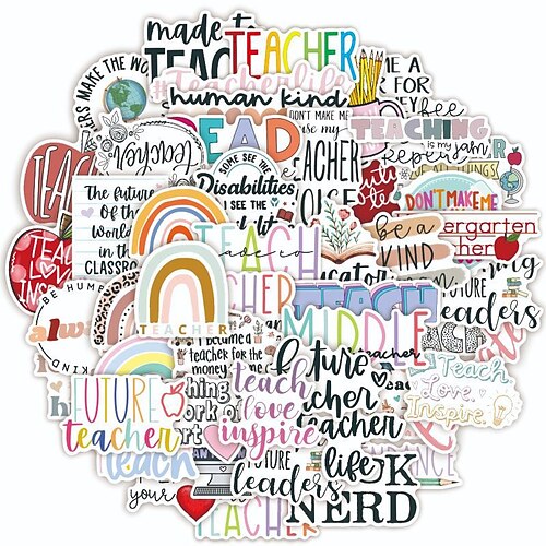 250pcs Word / Phrase Stickers for School Office Student Waterproof Self-adhesive Cartoon for Women Men Girls
250pcs Word / Phrase Stickers for School Office Student Waterproof Self-adhesive Cartoon for Women Men Girls
