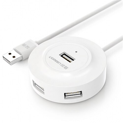 UGREEN High Speed LED Indicator OTG CR106 Micro USB 2.0 to USB2.04 USB Hub 4 Ports For Windows, PC, Laptop
UGREEN High Speed LED Indicator OTG CR106 Micro USB 2.0 to USB2.04 USB Hub 4 Ports For Windows, PC, Laptop