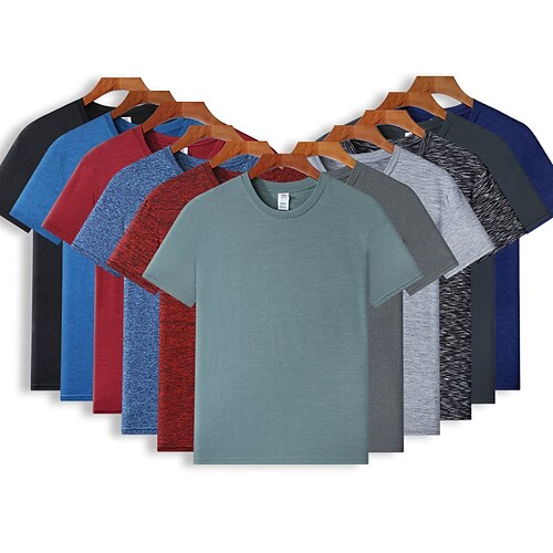 Men's T shirt Tee Solid Color Crew Neck Black / White Blue Light Green Light gray Black Street Holiday Short Sleeve Clothing Apparel Fashion Designer Casual Comfortable / Beach
Men's T shirt Tee Solid Color Crew Neck Black / White Blue Light Green Light gray Black Street Holiday Short Sleeve Clothing Apparel Fashion Designer Casual Comfortable / Beach