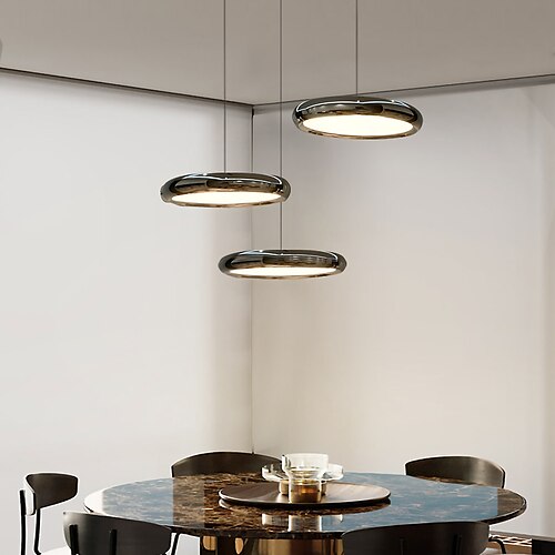 3-Light 19 cm Single Design Pendant Light Metal Electroplated LED Nordic Style 110-120V 220-240V
3-Light 19 cm Single Design Pendant Light Metal Electroplated LED Nordic Style 110-120V 220-240V