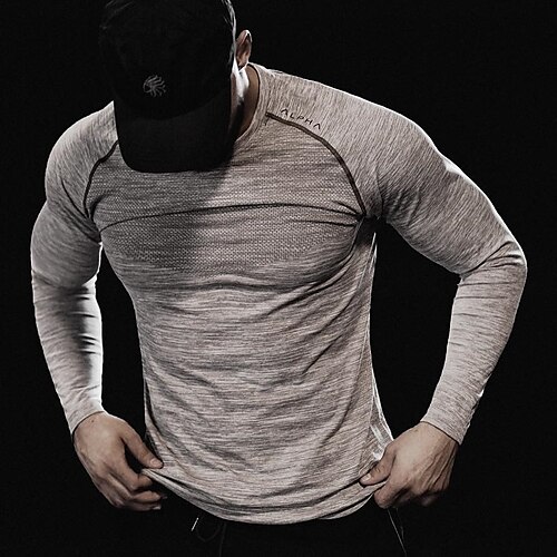 Men's Sweatshirt Long Sleeve Sweatshirt Athletic Thermal Warm Breathable Moisture Wicking Gym Workout Running Active Training Sportswear Activewear Black Light Grey Burgundy
Men's Sweatshirt Long Sleeve Sweatshirt Athletic Thermal Warm Breathable Moisture Wicking Gym Workout Running Active Training Sportswear Activewear Black Light Grey Burgundy