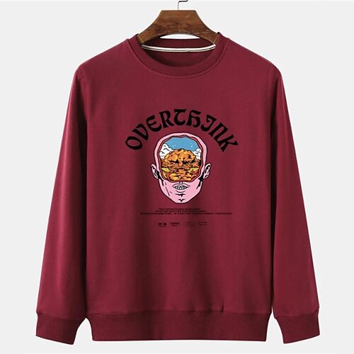 Men's Sweatshirt Pullover Graphic Patterned Letter Pocket Daily Holiday Going out Hot Stamping Casual Streetwear Hoodies Sweatshirts Red
Men's Sweatshirt Pullover Graphic Patterned Letter Pocket Daily Holiday Going out Hot Stamping Casual Streetwear Hoodies Sweatshirts Red
