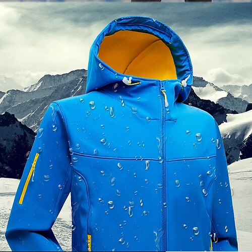 Women's Hiking Softshell Jacket Waterproof Hiking Jacket Hiking Fleece Jacket Winter Outdoor Thermal Warm Waterproof Windproof Warm Winter Jacket Top Single Slider Fishing Climbing Camping / Hiking
Women's Hiking Softshell Jacket Waterproof Hiking Jacket Hiking Fleece Jacket Winter Outdoor Thermal Warm Waterproof Windproof Warm Winter Jacket Top Single Slider Fishing Climbing Camping / Hiking