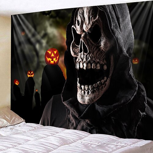 Halloween Spooky Wall Tapestry Wall Hanging Carpet Wall Art Wall Decoration Tapestry Wall Decoration Polyester
Halloween Spooky Wall Tapestry Wall Hanging Carpet Wall Art Wall Decoration Tapestry Wall Decoration Polyester