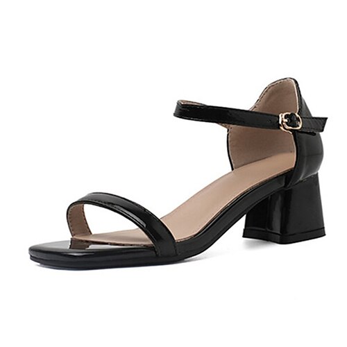 Damen Sandalen Täglich Sommer Blockabsatz Offene Spitze Süß PU Leder Knöchelriemen Einfarbig Mandelfarben Schwarz Beige
Damen Sandalen Täglich Sommer Blockabsatz Offene Spitze Süß PU Leder Knöchelriemen Einfarbig Mandelfarben Schwarz Beige