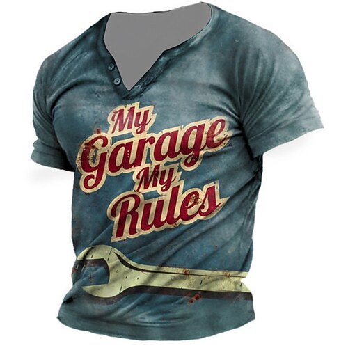 Men's Unisex T shirt Tee 3D Print Color Block Letter V Neck Street Daily Button-Down Print Short Sleeve Tops Designer Casual Fashion Big and Tall Blue / Summer
Men's Unisex T shirt Tee 3D Print Color Block Letter V Neck Street Daily Button-Down Print Short Sleeve Tops Designer Casual Fashion Big and Tall Blue / Summer