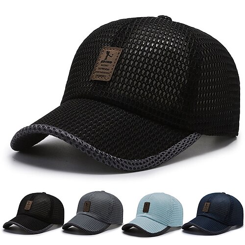 Men's Simple Baseball Cap Dailywear Outdoor Mesh Letter Black Dark Gray Hat Windproof Breathable Ultraviolet Resistant / Fall / Spring / Summer
Men's Simple Baseball Cap Dailywear Outdoor Mesh Letter Black Dark Gray Hat Windproof Breathable Ultraviolet Resistant / Fall / Spring / Summer