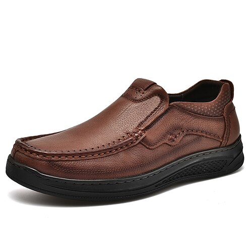 Herre Oxfords Formell Sko Bullock Sko Forretning Fritid Daglig Fest / aften Gange Lær Svart Kakifarget Brun Vår Sommer
Herre Oxfords Formell Sko Bullock Sko Forretning Fritid Daglig Fest / aften Gange Lær Svart Kakifarget Brun Vår Sommer