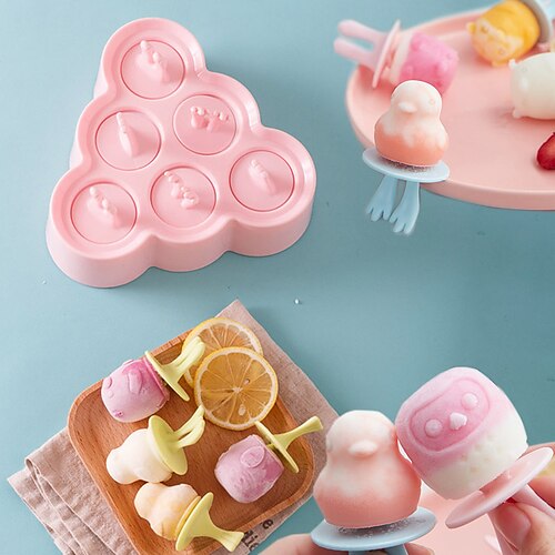 Baby DIY Creative Popsicle Mold Silicone Ice Tray Ice Cream Ice Mold Children's Animal Three-dimensional Popsicle Ice Cube Mold
Baby DIY Creative Popsicle Mold Silicone Ice Tray Ice Cream Ice Mold Children's Animal Three-dimensional Popsicle Ice Cube Mold