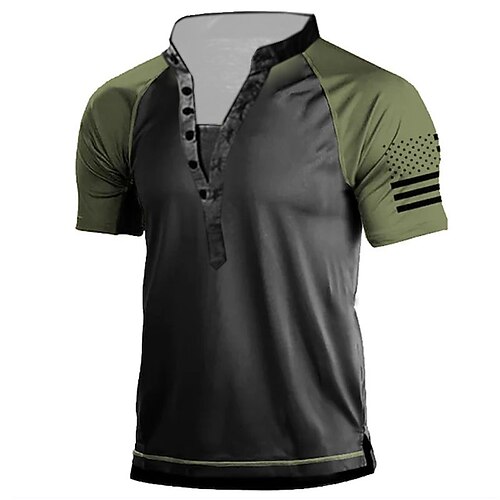 Men's Henley Shirt Tee T shirt Tee 3D Print Graphic Patterned National Flag Plus Size Stand Collar Daily Sports Button-Down Print Short Sleeve Tops Designer Basic Casual Big and Tall Army Green Brown
Men's Henley Shirt Tee T shirt Tee 3D Print Graphic Patterned National Flag Plus Size Stand Collar Daily Sports Button-Down Print Short Sleeve Tops Designer Basic Casual Big and Tall Army Green Brown