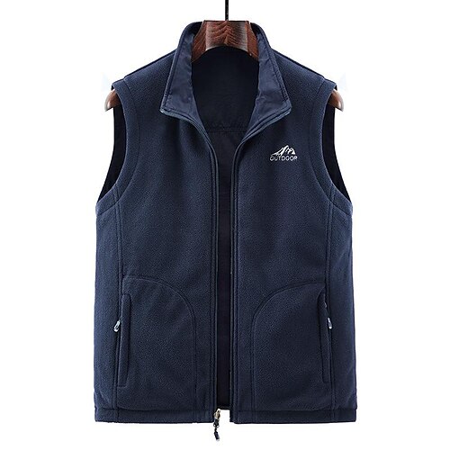 Men's Fishing Vest Hiking Fleece Vest Sleeveless Outerwear Zip Top Top Outdoor Thermal Warm Windproof Fleece Lining Breathable Winter Fleece Blue Grey khaki Hunting Ski / Snowboard Fishing
Men's Fishing Vest Hiking Fleece Vest Sleeveless Outerwear Zip Top Top Outdoor Thermal Warm Windproof Fleece Lining Breathable Winter Fleece Blue Grey khaki Hunting Ski / Snowboard Fishing
