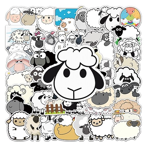 50pcs Animal Stickers for Student Notebook Gifts Waterproof Self-adhesive Cartoon for Women Men Girls
50pcs Animal Stickers for Student Notebook Gifts Waterproof Self-adhesive Cartoon for Women Men Girls