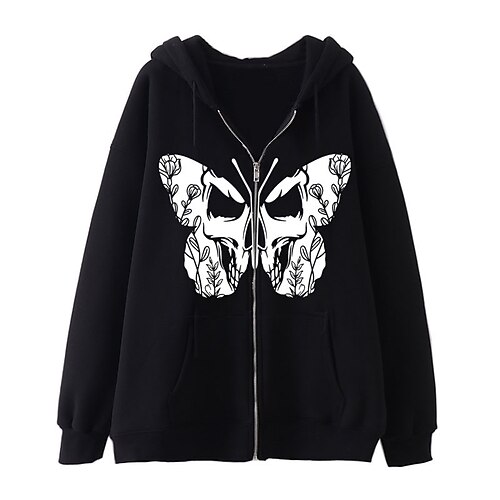Inspired by punk Butterfly Anime Cartoon 100% Polyester Anime Harajuku Graphic Kawaii Outerwear For Men's / Women's / Couple's
Inspired by punk Butterfly Anime Cartoon 100% Polyester Anime Harajuku Graphic Kawaii Outerwear For Men's / Women's / Couple's