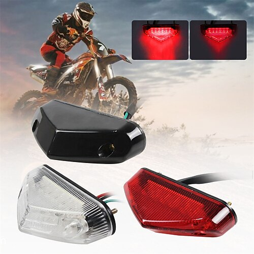 OTOLAMPARA 6W Red Lightness Universal Motorcycle Light DC 12V 12LED Brake Stop Tail Light DRL Indicators for Motorcycle Motorbike ATV Dirt Bike Flashers
OTOLAMPARA 6W Red Lightness Universal Motorcycle Light DC 12V 12LED Brake Stop Tail Light DRL Indicators for Motorcycle Motorbike ATV Dirt Bike Flashers