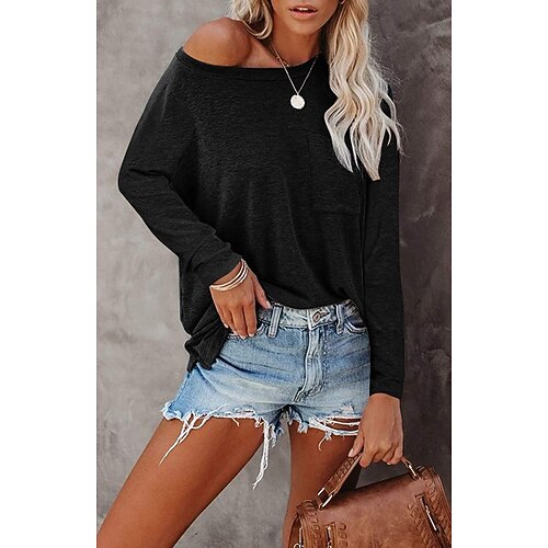 Women's Sweatshirt Pullover Crew Neck Plain Pocket Casual Sports Streetwear Clothing Apparel Hoodies Sweatshirts Green Black
Women's Sweatshirt Pullover Crew Neck Plain Pocket Casual Sports Streetwear Clothing Apparel Hoodies Sweatshirts Green Black