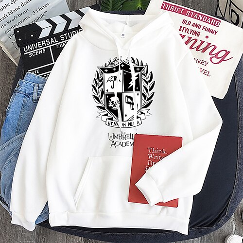 Inspired by The Umbrella Academy Hoodie TV & Movie Back To School Anime Classic Street Style Hoodie For Men's Women's Unisex Adults' Hot Stamping 100% Polyester
Inspired by The Umbrella Academy Hoodie TV & Movie Back To School Anime Classic Street Style Hoodie For Men's Women's Unisex Adults' Hot Stamping 100% Polyester