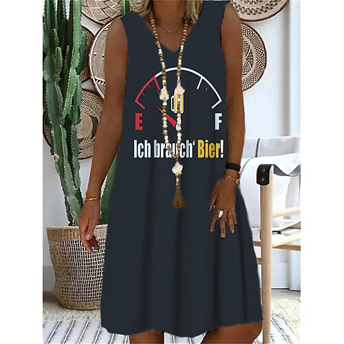 Women's Shift Dress Short Mini Dress Black Purple Sleeveless Color Gradient Letter Print Spring Summer V Neck Casual Vacation 2022 S M L XL XXL 3XL
Women's Shift Dress Short Mini Dress Black Purple Sleeveless Color Gradient Letter Print Spring Summer V Neck Casual Vacation 2022 S M L XL XXL 3XL