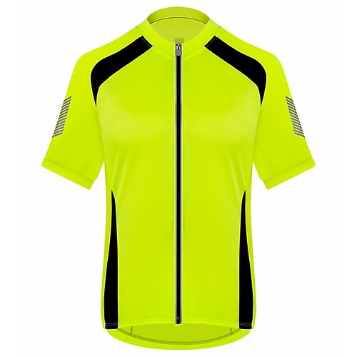 21Grams Men's Cycling Jersey Short Sleeve Bike Top with 3 Rear Pockets Mountain Bike MTB Road Bike Cycling Breathable Quick Dry Moisture Wicking Reflective Strips Green Grey Blue Color Block
21Grams Men's Cycling Jersey Short Sleeve Bike Top with 3 Rear Pockets Mountain Bike MTB Road Bike Cycling Breathable Quick Dry Moisture Wicking Reflective Strips Green Grey Blue Color Block
