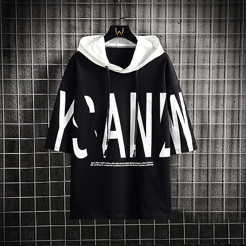 Men's T shirt Tee 3D Print Graphic Patterned Letter Hooded Street Casual Print Short Sleeve Tops Fashion Classic Comfortable White Black Orange
Men's T shirt Tee 3D Print Graphic Patterned Letter Hooded Street Casual Print Short Sleeve Tops Fashion Classic Comfortable White Black Orange