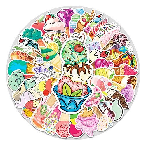 50pcs Food Stickers for Student Notebook Gifts Waterproof Self-adhesive Cartoon for Women Girls Kids
50pcs Food Stickers for Student Notebook Gifts Waterproof Self-adhesive Cartoon for Women Girls Kids