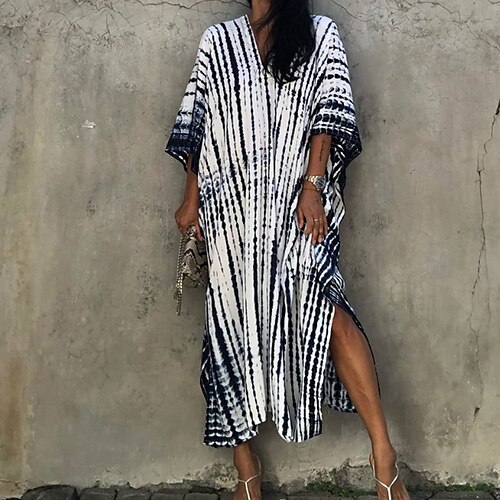 Damen Etuikleid Sommerkleid Langes Kleid Maxikleid Grün Schwarz Blau 3/4 Ärmel Batik Split Winter Herbst Herbst V-Ausschnitt Loose Fit 2023 Einheitsgröße
Damen Etuikleid Sommerkleid Langes Kleid Maxikleid Grün Schwarz Blau 3/4 Ärmel Batik Split Winter Herbst Herbst V-Ausschnitt Loose Fit 2023 Einheitsgröße