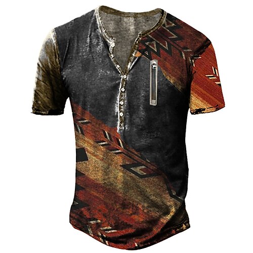 Men's Henley Shirt Tee T shirt Tee 3D Print Graphic Patterned Color Block Plus Size Henley Daily Sports Zipper Button-Down Short Sleeve Tops Designer Basic Casual Big and Tall Black / Summer / Summer
Men's Henley Shirt Tee T shirt Tee 3D Print Graphic Patterned Color Block Plus Size Henley Daily Sports Zipper Button-Down Short Sleeve Tops Designer Basic Casual Big and Tall Black / Summer / Summer
