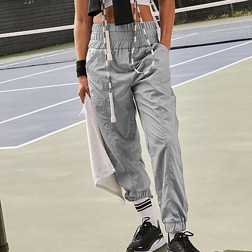 Women's Casual / Sporty Athleisure Jogger Chinos Side Pockets Elastic Waist Full Length Pants Casual Weekend Micro-elastic Plain Comfort Mid Waist Black Blue Army Green Grey Orange S M L XL
Women's Casual / Sporty Athleisure Jogger Chinos Side Pockets Elastic Waist Full Length Pants Casual Weekend Micro-elastic Plain Comfort Mid Waist Black Blue Army Green Grey Orange S M L XL