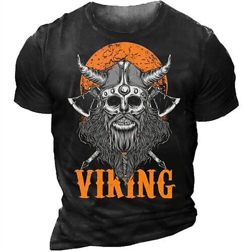 Men's Unisex T shirt Tee 3D Print Graphic Prints Skull Crew Neck Street Daily Print Short Sleeve Tops Designer Casual Vintage Big and Tall Black / Summer / Summer
Men's Unisex T shirt Tee 3D Print Graphic Prints Skull Crew Neck Street Daily Print Short Sleeve Tops Designer Casual Vintage Big and Tall Black / Summer / Summer