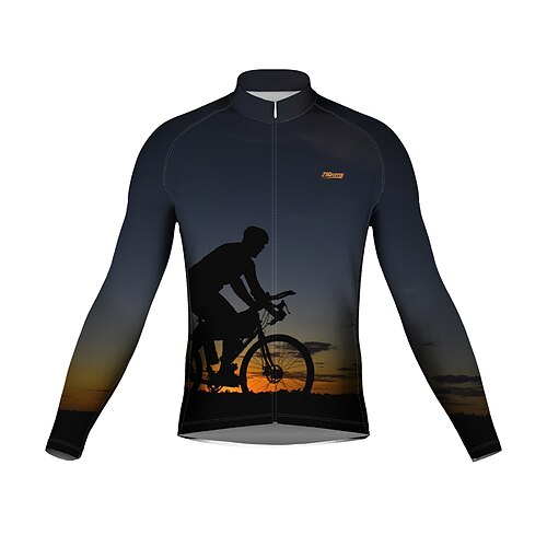 21Grams Men's Cycling Jersey Long Sleeve Bike Top with 3 Rear Pockets Mountain Bike MTB Road Bike Cycling Breathable Quick Dry Moisture Wicking Reflective Strips Grey Graphic Polyester Spandex Sports
21Grams Men's Cycling Jersey Long Sleeve Bike Top with 3 Rear Pockets Mountain Bike MTB Road Bike Cycling Breathable Quick Dry Moisture Wicking Reflective Strips Grey Graphic Polyester Spandex Sports