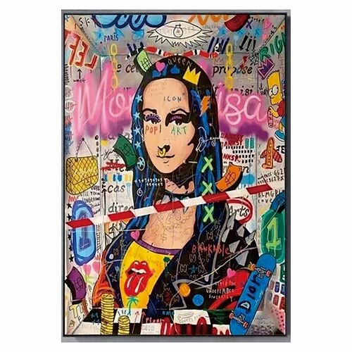 Handmade Hand Painted Oil Painting Wall Street Art Pop Star Home Decoration Decor Rolled Canvas No Frame Unstretched
Handmade Hand Painted Oil Painting Wall Street Art Pop Star Home Decoration Decor Rolled Canvas No Frame Unstretched