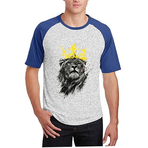 Men's Unisex T shirt Tee 3D Print Cartoon Graphic Prints Crew Neck Street Daily Print Short Sleeve Tops Designer Casual Big and Tall Sports Black Blue Gray / Summer / Summer
Men's Unisex T shirt Tee 3D Print Cartoon Graphic Prints Crew Neck Street Daily Print Short Sleeve Tops Designer Casual Big and Tall Sports Black Blue Gray / Summer / Summer