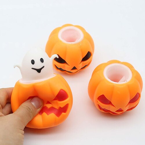 Hard-working Halloween Hot Sale Funny Pumpkin Head Pinch Pinch Fun Ball Decompression Toys 4pcs
Hard-working Halloween Hot Sale Funny Pumpkin Head Pinch Pinch Fun Ball Decompression Toys 4pcs