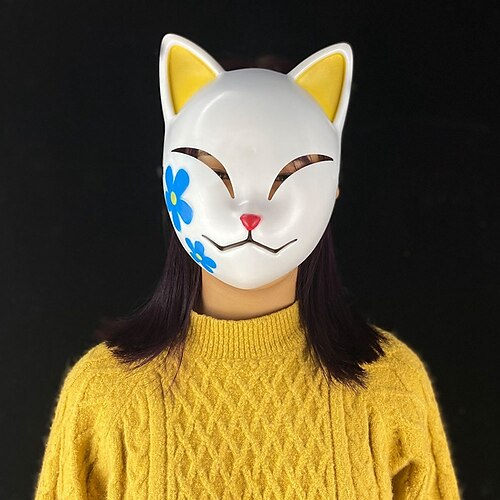 Inspireret af Demon Slayer: Kimetsu no Yaiba Makomo Anime Cosplay Kostumer Japansk Maske Maske Til Herre Dame
Inspireret af Demon Slayer: Kimetsu no Yaiba Makomo Anime Cosplay Kostumer Japansk Maske Maske Til Herre Dame