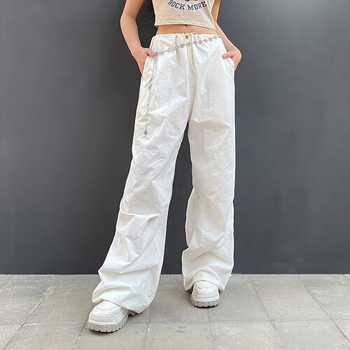 Spicy Girls Punk & Gothic Y2K Year 2000 Pants Loose Pants Women's Japanese Cosplay Costumes Green / Brown / White / Top
Spicy Girls Punk & Gothic Y2K Year 2000 Pants Loose Pants Women's Japanese Cosplay Costumes Green / Brown / White / Top