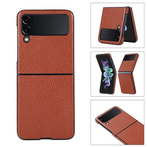 Phone Case For Samsung Galaxy Flip Z Flip 3 Flip Shockproof Solid Colored PC PU Leather
Phone Case For Samsung Galaxy Flip Z Flip 3 Flip Shockproof Solid Colored PC PU Leather