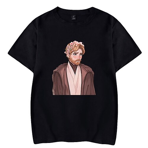 Inspired by Obi-Wan Kenobi Jedi Knight T-shirt TV Movie 100% Polyester Anime Classic Street Style T-shirt For Men's / Women's / Couple's
Inspired by Obi-Wan Kenobi Jedi Knight T-shirt TV Movie 100% Polyester Anime Classic Street Style T-shirt For Men's / Women's / Couple's