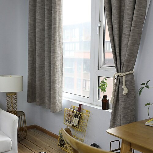 coton lin mélangé rideaux pour chambre 1 panneau oeillet fenêtre pure 50% chambre assombrissement semi occultant léger doux tissu rideaux pour salon
coton lin mélangé rideaux pour chambre 1 panneau oeillet fenêtre pure 50% chambre assombrissement semi occultant léger doux tissu rideaux pour salon