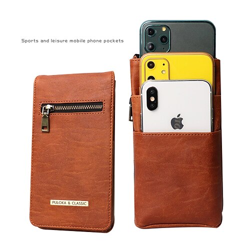 Clip On Phone Case Portable Zipper Dustproof Phone Case Dry Bag Mobile Rain Cover for For iPhone 13 Pro mini 12 11 XR Max Samsung Galaxy S22 S21 S20 FE Casual Camping Workout Up to 6.5 inch PU Leather
Clip On Phone Case Portable Zipper Dustproof Phone Case Dry Bag Mobile Rain Cover for For iPhone 13 Pro mini 12 11 XR Max Samsung Galaxy S22 S21 S20 FE Casual Camping Workout Up to 6.5 inch PU Leather