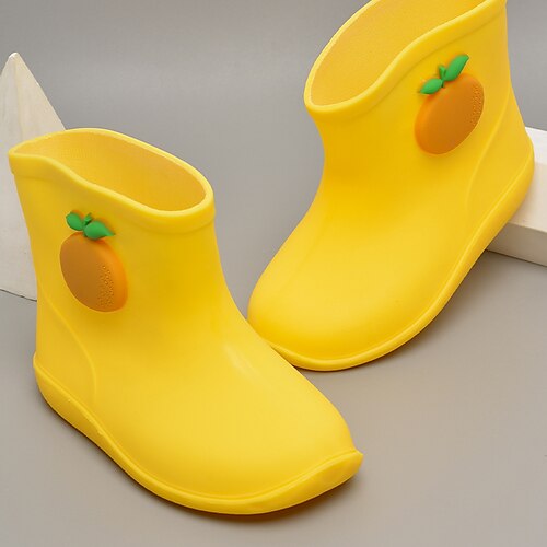 Boys Girls' Rain Boots Sports Outdoors Flat Boots Lightweight PVC Waterproof Non Slip Casual / Daily Rain Boots Toddler(2-4ys) Daily Rainy Days / Wet Road Walking Shoes LeisureSports Yellow Rosy
Boys Girls' Rain Boots Sports Outdoors Flat Boots Lightweight PVC Waterproof Non Slip Casual / Daily Rain Boots Toddler(2-4ys) Daily Rainy Days / Wet Road Walking Shoes LeisureSports Yellow Rosy