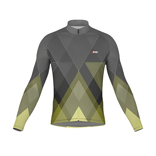 21Grams Men's Cycling Jersey Long Sleeve Bike Top with 3 Rear Pockets Mountain Bike MTB Road Bike Cycling Breathable Quick Dry Moisture Wicking Reflective Strips Green Polyester Spandex Sports
21Grams Men's Cycling Jersey Long Sleeve Bike Top with 3 Rear Pockets Mountain Bike MTB Road Bike Cycling Breathable Quick Dry Moisture Wicking Reflective Strips Green Polyester Spandex Sports