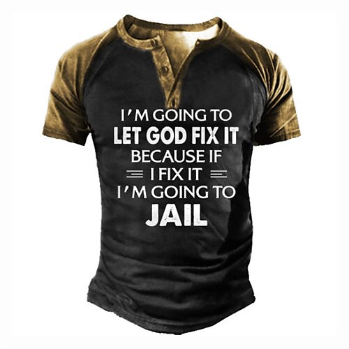 Men's Henley Shirt Tee T shirt Tee 3D Print Graphic Patterned Letter Plus Size Henley Daily Sports Patchwork Button-Down Short Sleeve Tops Designer Basic Casual Classic Black / Summer / Summer
Men's Henley Shirt Tee T shirt Tee 3D Print Graphic Patterned Letter Plus Size Henley Daily Sports Patchwork Button-Down Short Sleeve Tops Designer Basic Casual Classic Black / Summer / Summer