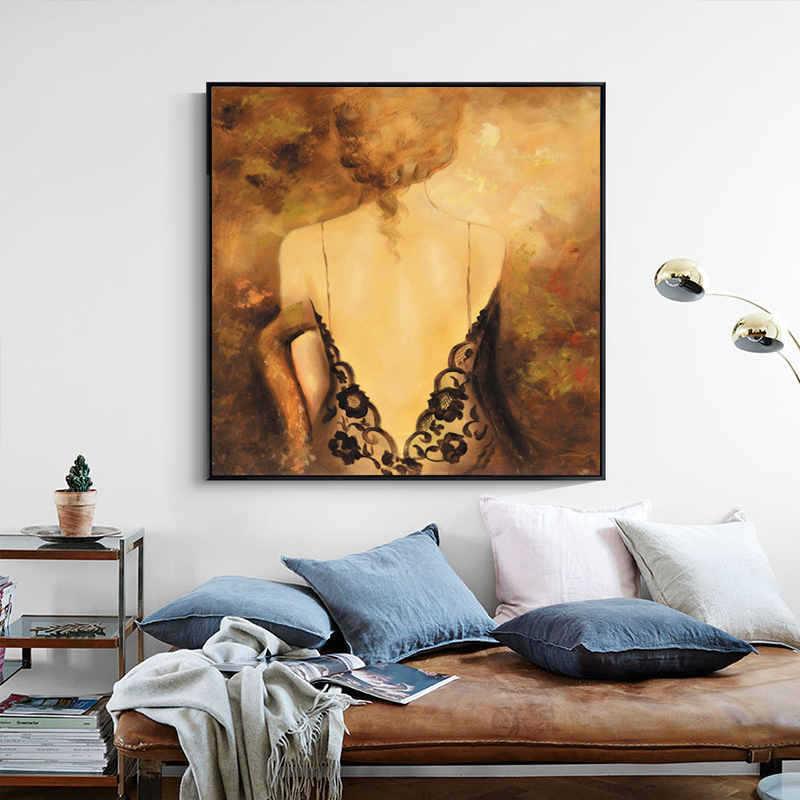 simple modern literature and art retro light luxury beauty back figure oil painting porch hotel decorative painting decorative painting core
simple modern literature and art retro light luxury beauty back figure oil painting porch hotel decorative painting decorative painting core