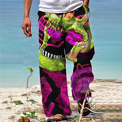 Men's Trousers Beach Pants Pocket Drawstring Elastic Waist Animal Graphic Prints Comfort Breathable Casual Daily Holiday Streetwear Designer Purple / Spring / Summer / Elasticity
Men's Trousers Beach Pants Pocket Drawstring Elastic Waist Animal Graphic Prints Comfort Breathable Casual Daily Holiday Streetwear Designer Purple / Spring / Summer / Elasticity