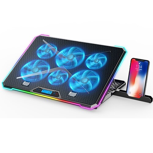 IMICE K15 Laptop Cooling Pad ABS Plastic with USB Ports with LED Display Adjustable Angle Fan
IMICE K15 Laptop Cooling Pad ABS Plastic with USB Ports with LED Display Adjustable Angle Fan