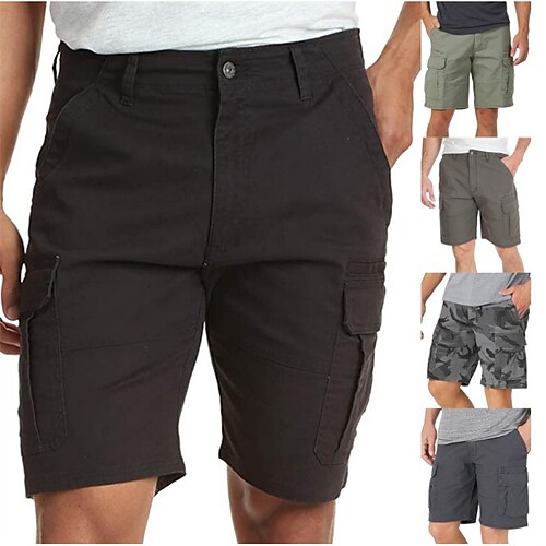 Men's Classic Style Fashion Shorts Cargo Shorts Multiple Pockets Knee Length Pants Casual Daily Camouflage Solid Color Cotton Blend Comfort Breathable Mid Waist Green Black Gray Camouflage Brown L XL
Men's Classic Style Fashion Shorts Cargo Shorts Multiple Pockets Knee Length Pants Casual Daily Camouflage Solid Color Cotton Blend Comfort Breathable Mid Waist Green Black Gray Camouflage Brown L XL