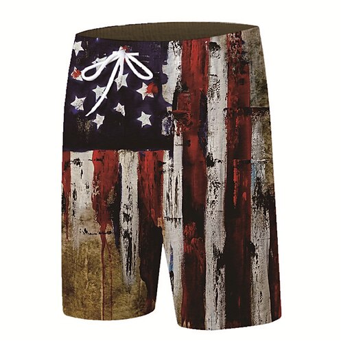 Men's Designer Classic Style Shorts Beach Shorts 3D Print Drawstring Elastic Waist Short Pants Casual Daily Micro-elastic Graphic Patterned National Flag Breathable Soft Mid Waist Red S M L XL XXL
Men's Designer Classic Style Shorts Beach Shorts 3D Print Drawstring Elastic Waist Short Pants Casual Daily Micro-elastic Graphic Patterned National Flag Breathable Soft Mid Waist Red S M L XL XXL