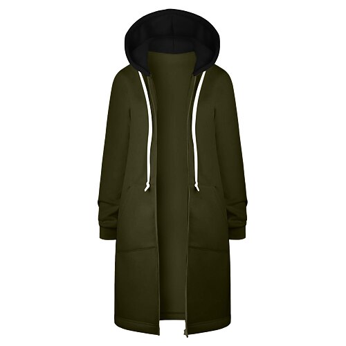 Women's Zip Up Hoodie Sweatshirt Color Block Zipper Pocket Daily Sports Streetwear Hoodies Sweatshirts Wine Red Blue Gray
Women's Zip Up Hoodie Sweatshirt Color Block Zipper Pocket Daily Sports Streetwear Hoodies Sweatshirts Wine Red Blue Gray