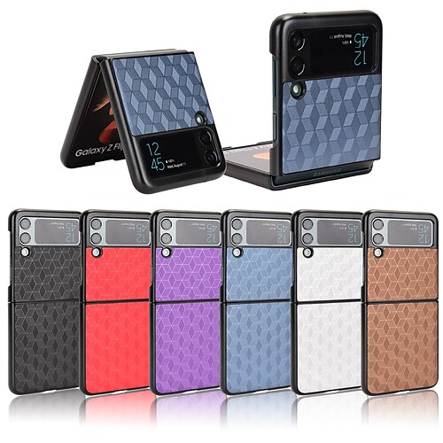 Phone Case For Samsung Galaxy Flip Z Flip 3 Flip Shockproof Solid Colored PU Leather
Phone Case For Samsung Galaxy Flip Z Flip 3 Flip Shockproof Solid Colored PU Leather